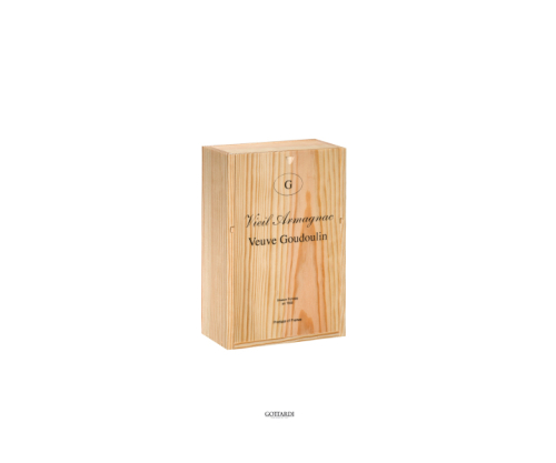 Holzkiste für Armagnac