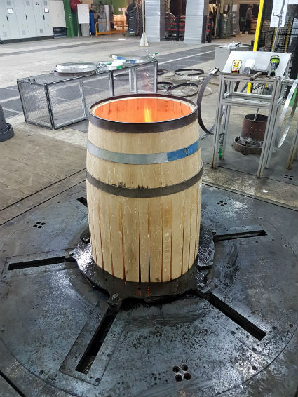 Im Entstehen: ein edles Eichenbarrique für Ihren eigenen Grand Cru