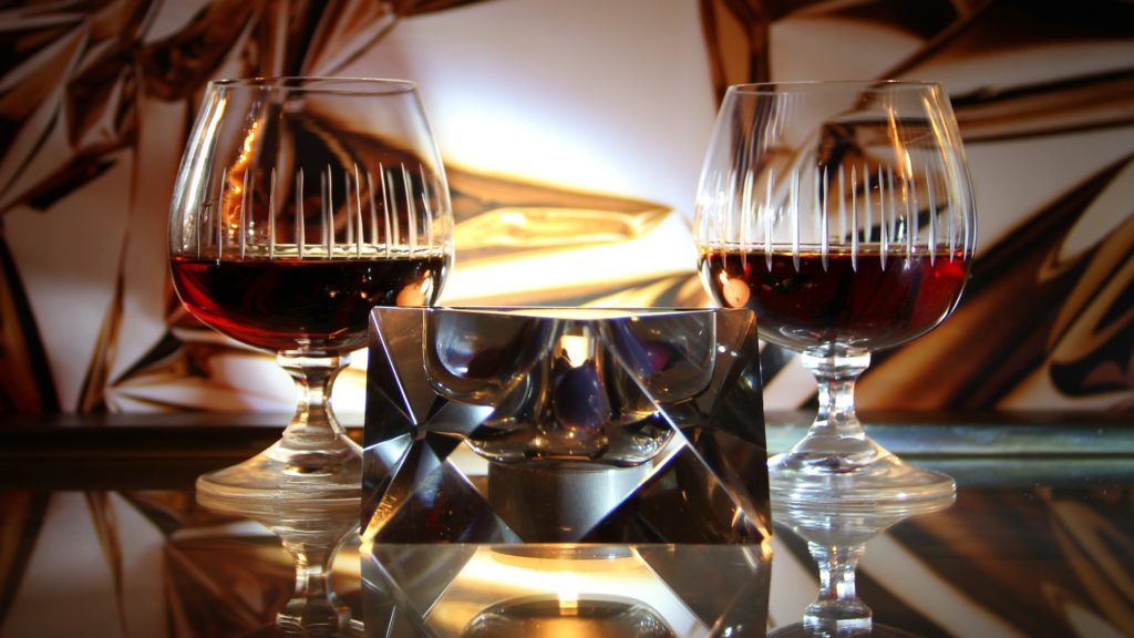 Edle Gläser begleiten hochwertigen Cognac Domaine de la Voûte – Ragnaud-Sabourin